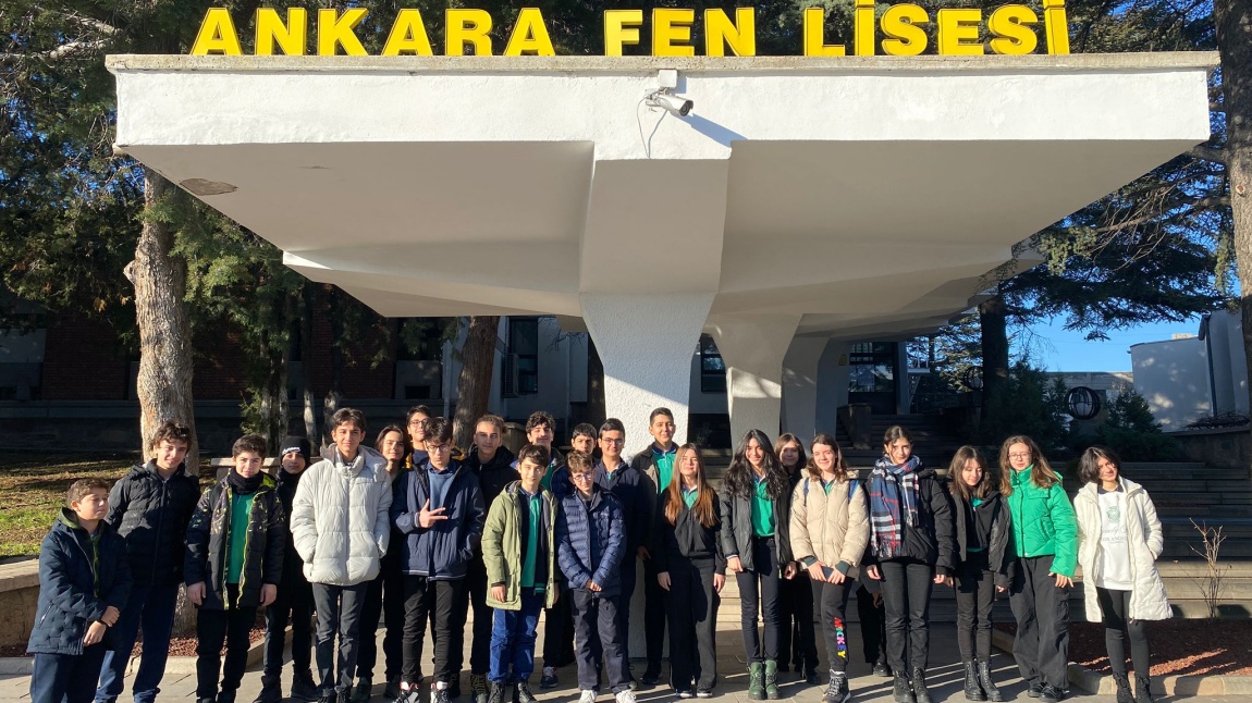 Öğrencilerimiz Ankara Fen Lisesini Ziyaret Etti.